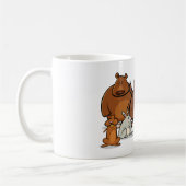 Mug Animaux forestiers amusants (Gauche)