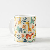 Mug Animaux fous Motif coloré (Devant gauche)