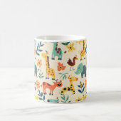 Mug Animaux fous Motif coloré (Centre)