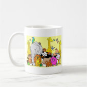 Mug Animaux heureux (Gauche)