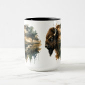 Mug Animaux Majestueux Double Exposition (Centre)