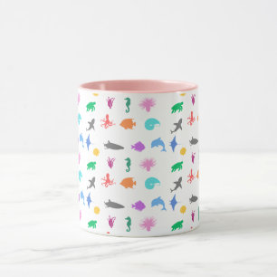 Mug Animaux marins à motifs