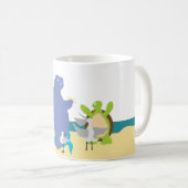 Mug Animaux marins fantaisistes (Devant droit)
