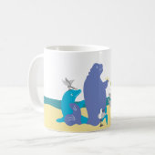 Mug Animaux marins fantaisistes (Devant gauche)