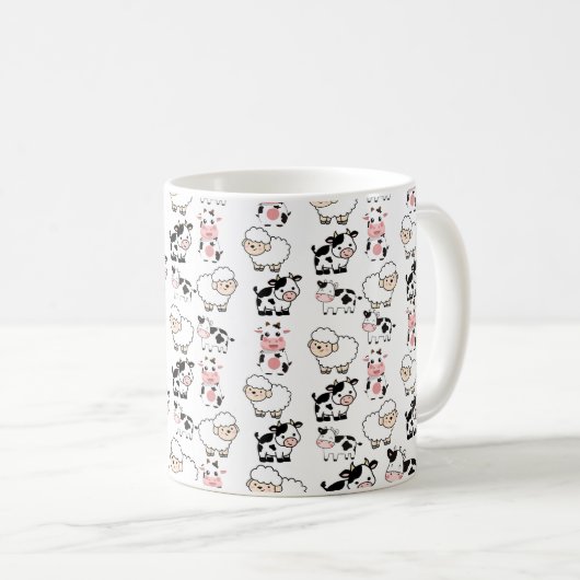 Mug animaux mignons (Devant droit)