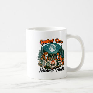 Mug Animaux Mignons Camping Protégeons Nos Parcs Natio