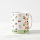 Mug Animaux mignons de lapin (Devant droit)