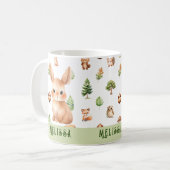 Mug Animaux mignons de lapin (Devant gauche)