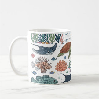 Mug Animaux mignons de l'océan