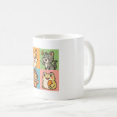 Mug Animaux mignons et drôles (Devant droit)