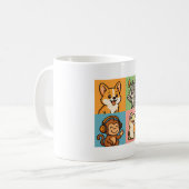 Mug Animaux mignons et drôles (Devant gauche)