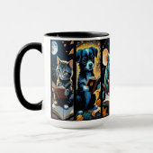 Mug Animaux Mignons et Livresques (Gauche)
