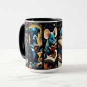 Mug Animaux Mignons et Livresques (Devant gauche)