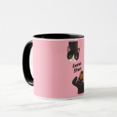 Mug Animaux mignons gribouillés (Devant gauche)