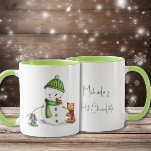 Mug Animaux motoneige mignons