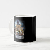 Mug Animaux Poubelles Hurlements à la Lune Équipe Drôl (Devant gauche)