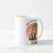 Mug Animaux / Quelqu'Un A Dit Marcher ! (Devant droit)