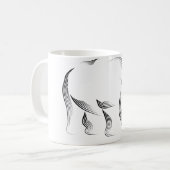 Mug Animaux - rhinocéros (Devant gauche)
