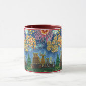 Mug ANIMAUX SAUVAGES 4 JUILLET FEU, MORT Drôle (Centre)