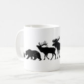 Mug Animaux sauvages de Yellowstone (Devant gauche)