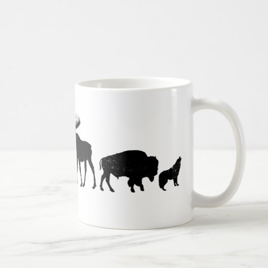 Mug Animaux sauvages de Yellowstone (Droite)