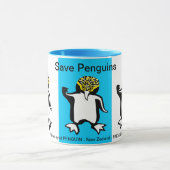 Mug Animaux sauvages - Save PENGUINS -N ature - (Centre)