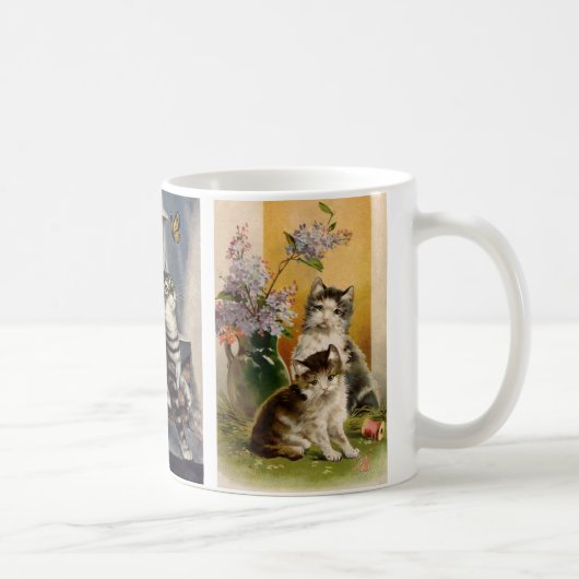 Mug Animaux vintages, Cute Victorian Pet Kittens (Droite)