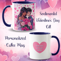 Anime Bi-raciale mignonne Saint Valentin