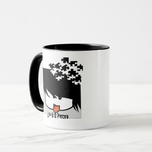 Mug Anime Boy ultra mignonne (Devant gauche)