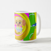 Mug Anime de l'aviation de marionnettes (Devant droit)