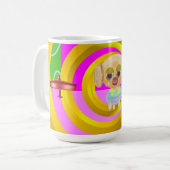 Mug Anime de l'aviation de marionnettes (Devant gauche)