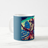 Mug Anime de pirate d'Imaginaire - Coupe de bois 2 (Devant gauche)
