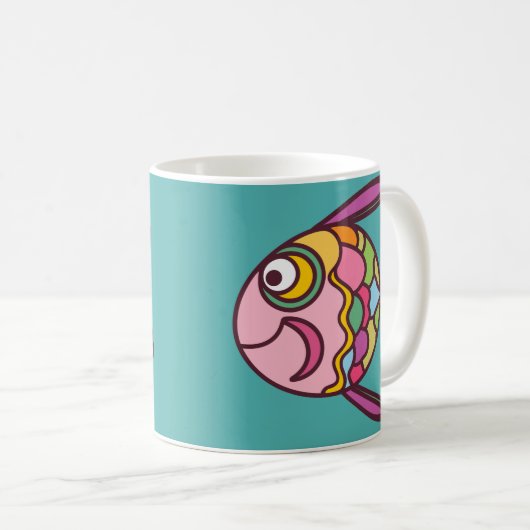 Mug anime de poisson (Devant droit)