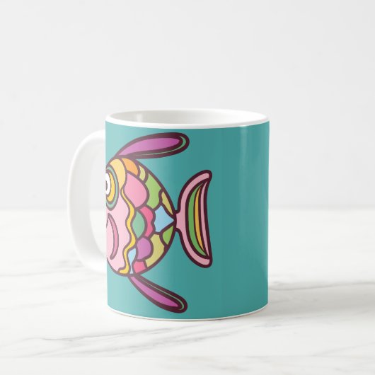 Mug anime de poisson (Devant gauche)