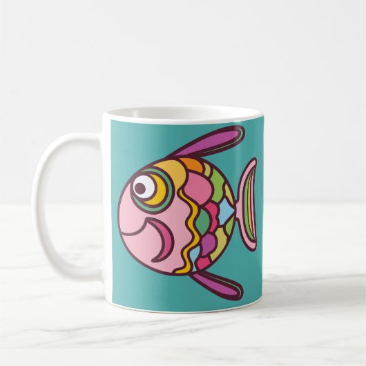 Mug anime de poisson (Gauche)