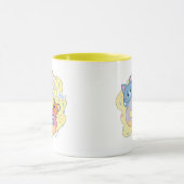 Mug Anime Donut délice avec Tom, Jerry et Tuffy (Centre)