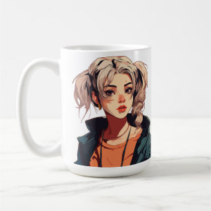 Mug Anime Dream : Beauté aux Cheveux Beige