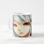 Mug Anime girl art (Devant gauche)