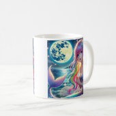 Mug Anime Girl chanter Moonlight Pixie Rainbow Mermaid (Devant droit)