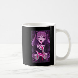 Mug Anime Girl Kawaii Waifu esthétique japonaise Otaku
