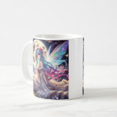 Mug Anime Girl Moon Fairy Princesse dans le jardin (Devant gauche)