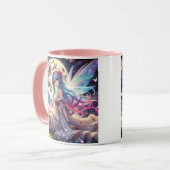 Mug Anime Girl Moon Fairy Princesse dans le jardin (Devant gauche)
