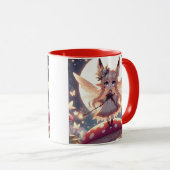 Mug Anime Girl Pixie Hippie Lune Fée (Devant droit)
