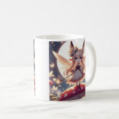 Mug Anime Girl Pixie Hippie Lune Fée (Devant droit)