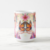 Mug Anime Girl tenant un papillon (Centre)