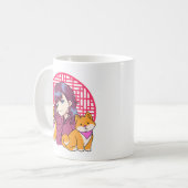 Mug Anime Girl with Dogs (Devant gauche)