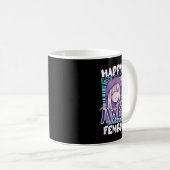 Mug Anime Happy Femboy avec Happy en japonais - mignon (Devant droit)