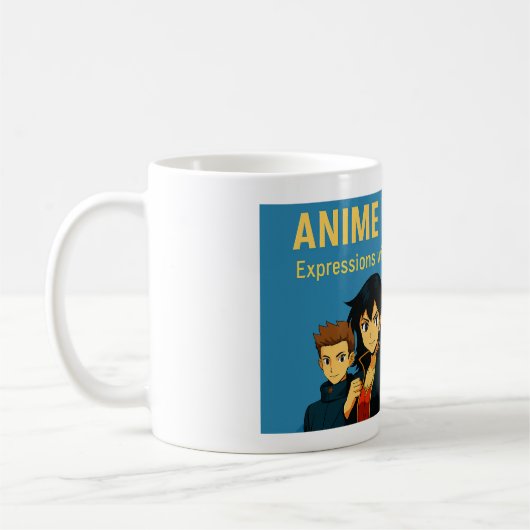 Mug Anime Infinity – Expressions Without Limits (Gauche)