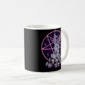 Mug Anime Kawaii Baphomet Pastel Goth Emo Punk Jackalo (Devant droit)