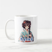 Mug Anime Kimono fille (Gauche)